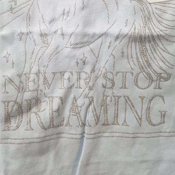 PRIMARK UNICORN/INSPIRATIONAL T-SHIRT LOGO GIRL SIZES 9-111YRS - Picture 2 of 4